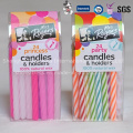 High Quality Decorative Birthday Spiral Candles